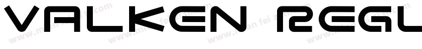Valken Regular字体转换